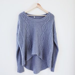 Zara cable-knit sweater